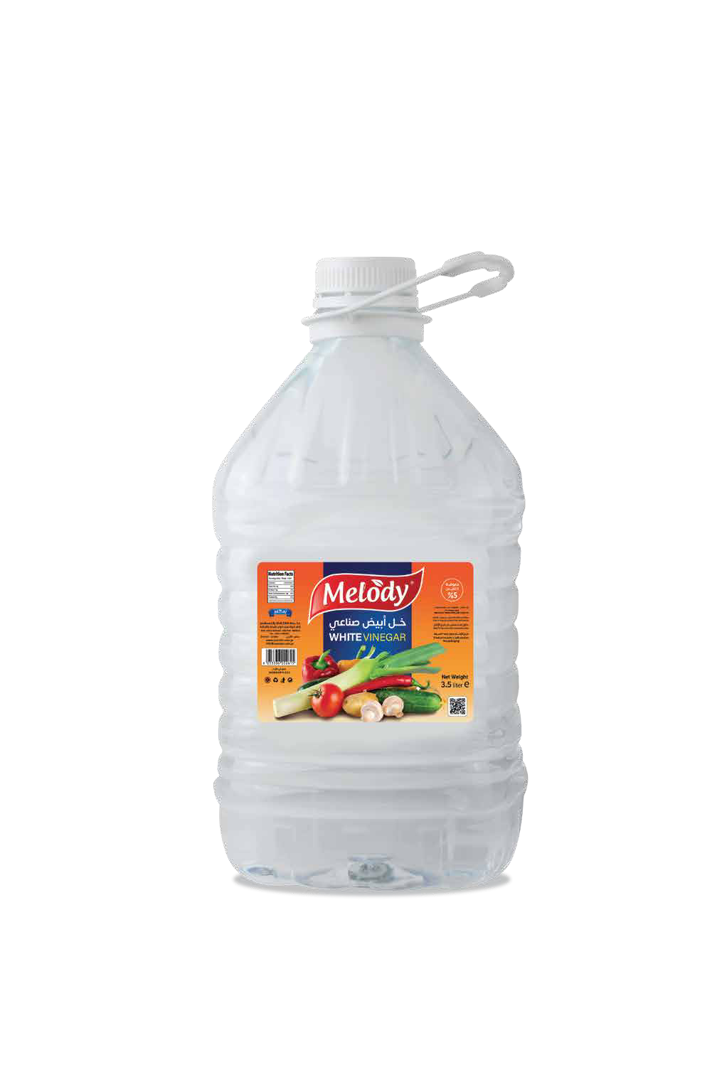 Melody White Vinegar 3.5kg (X4)